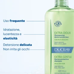 Ducray Extra Delicato Shampoo Dermo-protettivo Uso Quotidiano Per Tutta La Famiglia 400ml