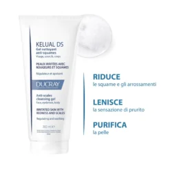 Ducray Kelual Ds Gel Detergente Anti-squame Anti-irritazione Anti-secchezza 200ml