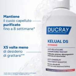 Ducray Kelual Ds Intensive Shampoo Trattante Anti-forfora Forfora Severa Prurito Intenso E Ricorrente 100ml