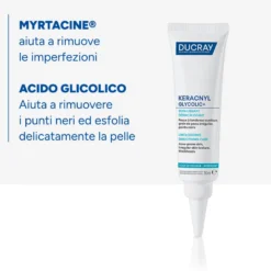 Ducray Keracnyl Glycolic+ Trattamento Purificante Levigante 30ml
