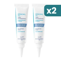 Ducray Keracnyl Pp+ Crema Anti-imperfezioni 24h Di Idratazione Pelle A Tendenza Acneica 2 confezioni da 30ml