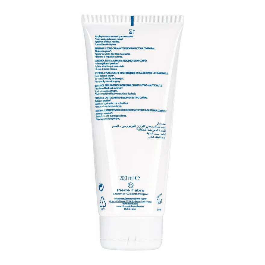 Ducray Latte Lenitivo Fisioprotettivo Idrata E Lenisce La Sensazione Di Prurito Pelle Secca 200ml