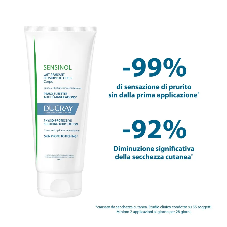 Ducray Latte Lenitivo Fisioprotettivo Idrata E Lenisce La Sensazione Di Prurito Pelle Secca 200ml