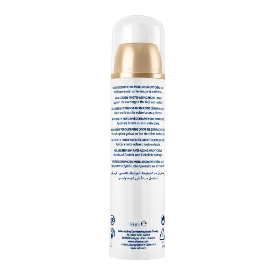 Ducray Melascreen Foto-invecchiamento Crema Notte 50ml