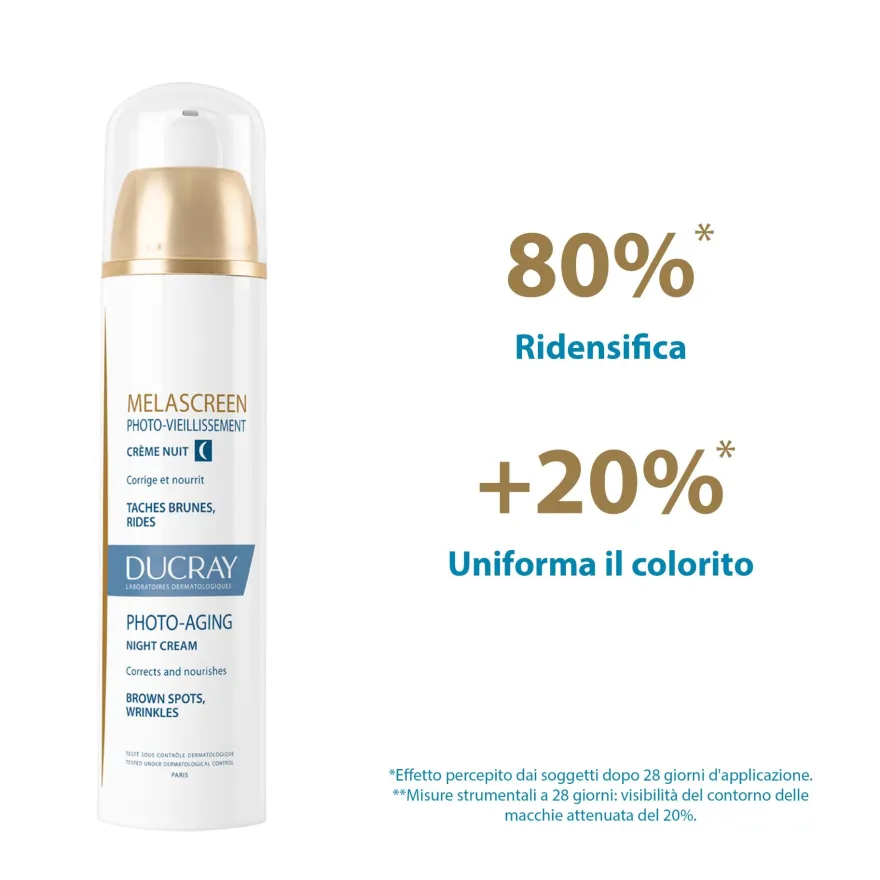 Ducray Melascreen Foto-invecchiamento Crema Notte 50ml