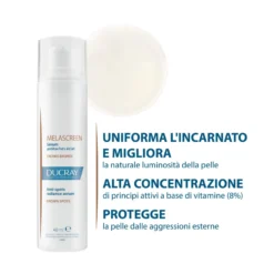 Ducray Melascreen Siero Luminosità Anti-macchie Illumina E Uniforma Pelle Iperpigmentata 40ml