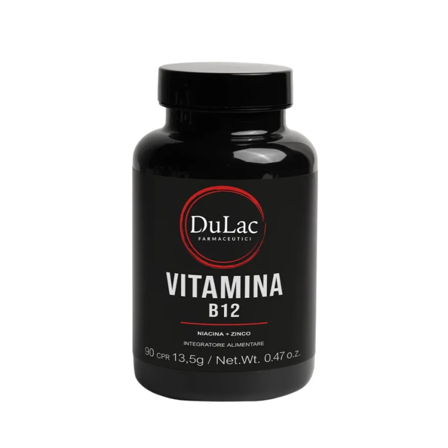 Dulac Nutrition Vitamina B12 Integratore Carenza Vitamina B12 90 Compresse