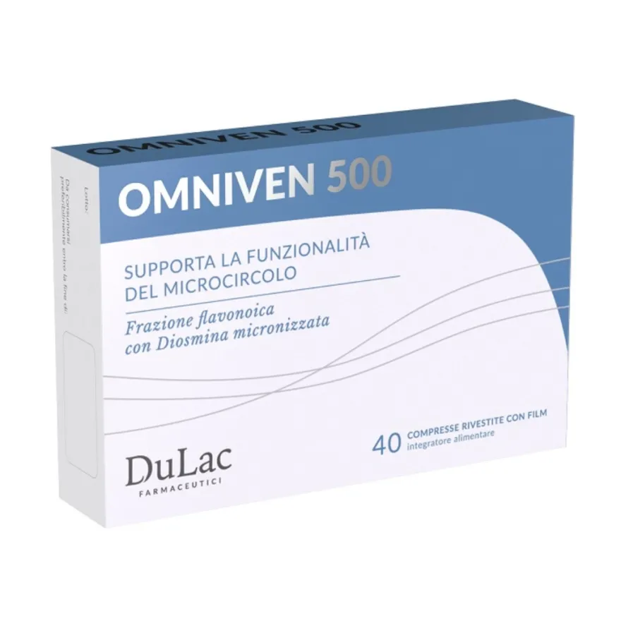 Dulac Omniven 500 Integratore Funzionalità Microcircolo 40 Compresse