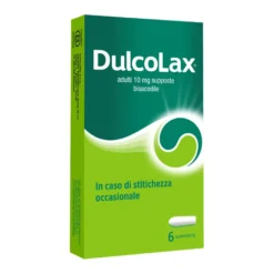 Dulcolax 10mg Supposte Contro La Stitichezza Occasionale Per Adulti 6 Supposte