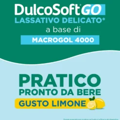 Dulcosoft Go Lassativo Delicato Con Macrogol 4000 20 Stick