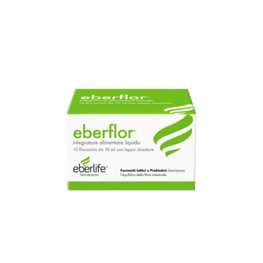 Eberflor Integratore Benessere Intestinale 12 Flaconcini