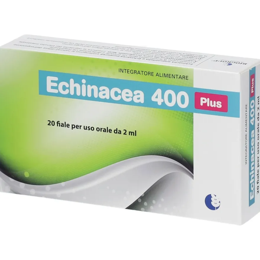 Echinacea 400 Plus Integratore Difese Immunitarie 20 Fiale