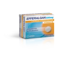 Efferalgan 330mg Con Vitamina C Trattamento Influenza 20 Compresse Effervescenti