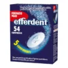 Efferdent 54 Compresse Effervescenti Pulizia Protesi Dentaria 54 Compresse