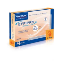 Effipro Spot-on Soluzione 4 Pipette 0,67ml 67mg Cani Da 2 A 10 Kg