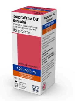 Eg Spa Sospensione Orale Ibuprofene Senza Zucchero 150ml 100mg/5ml