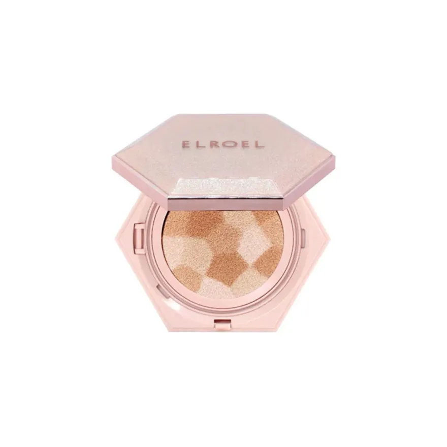 Elroel Blending Compact Cushion Fondotinta Correttivo 23 Natural Beige 12,5g