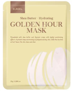 Elroel Golden Hour Mask Maschera Viso Idratante Emolliente Burro Di Karitè 25g 1 Pezzo