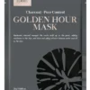 Elroel Golden Hour Mask Maschera Viso Purificante Riequilibrante Carbone 25g 1 Pezzo