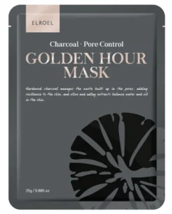 Elroel Golden Hour Mask Maschera Viso Purificante Riequilibrante Carbone 25g 1 Pezzo