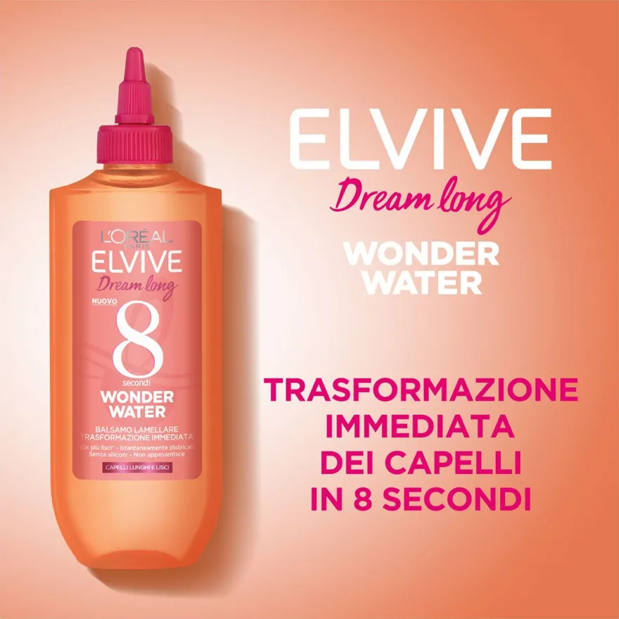 Elvive Wonder Water Dream Long Balsamo Capelli Lunghi Lisci 200ml