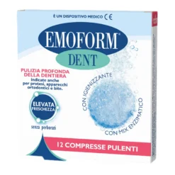 Emoform Dentifricio Pulente Per Protesi E Apparecchi 75ml 2 Pezzi