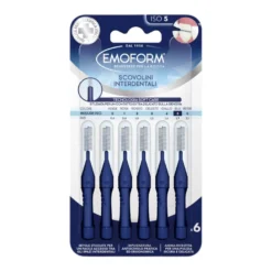 Emoform Scovolini Interdentali Blu Misura Iso 5 6 Pezzi