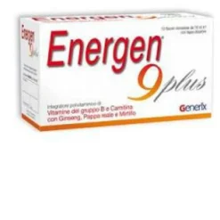 Energen 9 Plus Integratore Stanchezza 10 Fiale