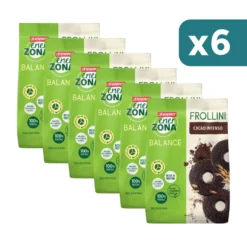 Enervit Enerzona Balance Frollini Cacao Intenso 6 confezioni da 250g