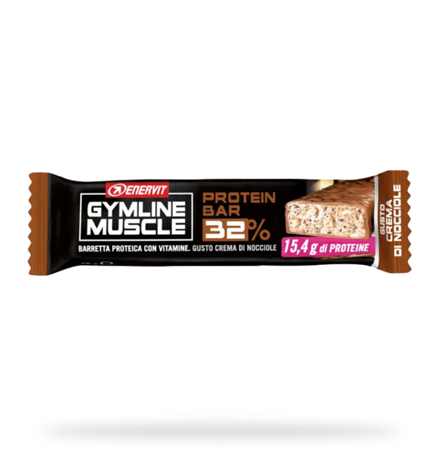 Enervit Gymline Barretta Proteica 32% Gusto Crema Di Nocciole 48g