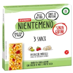 Enervit Nientemeno Snack Barretta Proteica Pistacchi E Mirtilli 3x23g