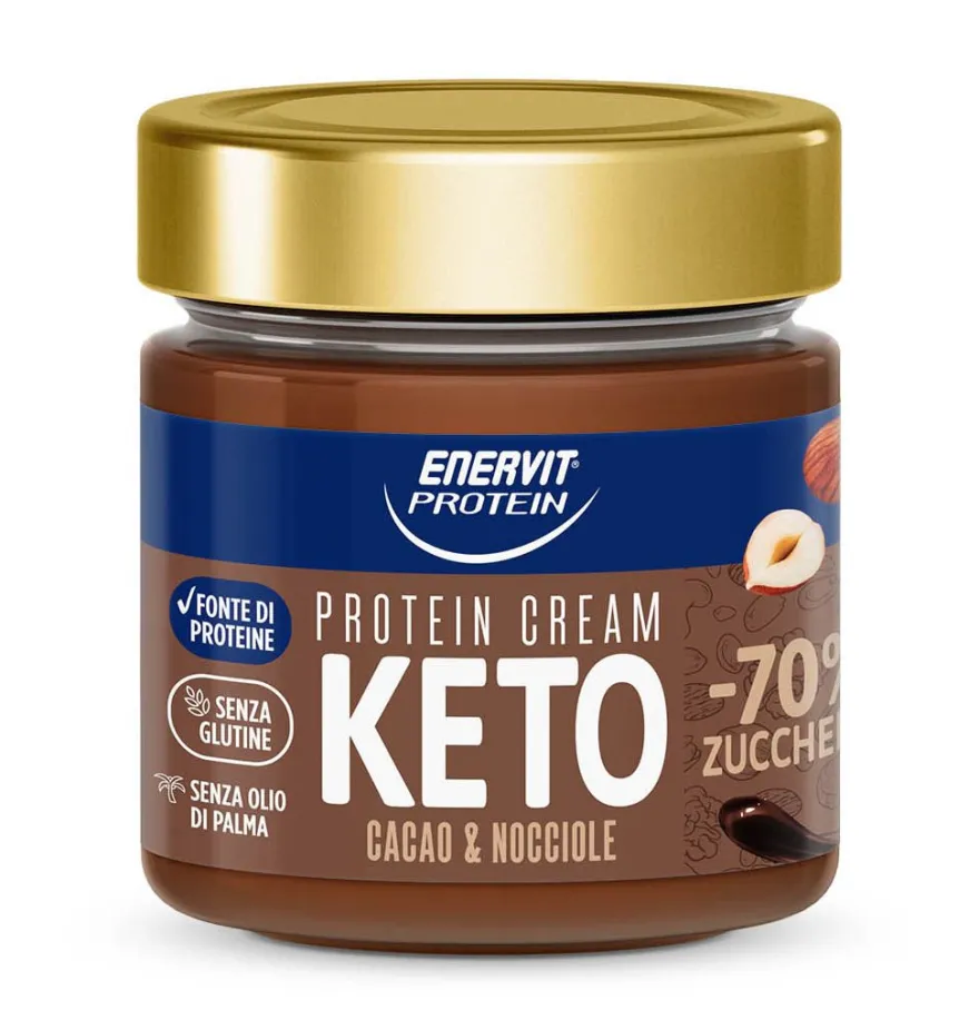 Enervit Protein Cream Keto Cacao E Nocciole 180g