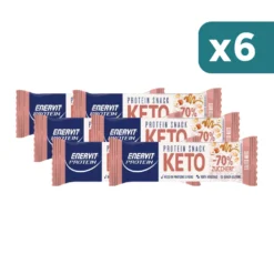 Enervit Protein Keto Barretta Proteica Salted Nuts 6 confezioni da 35g