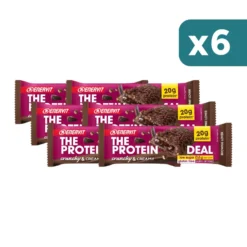 Enervit The Protein Deal Barretta Proteica Gusto Brownie 6 confezioni da 55g