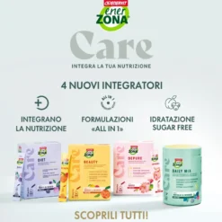 Enerzona Care Diet Gusto Frutti Di Bosco Astuccio 3 confezioni da Da 20 Bustine