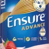 Ensure Advance Integratore Alimentare Proteico E Multivitaminico Con Hmb Formato Polvere Gusto Fragola 400g