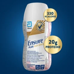 Ensure Plus Advance Supplemento Nutrizionale Ipercalorico E Iperproteico Gusto Fragola 4x220ml