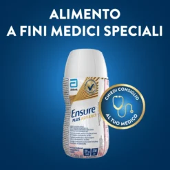 Ensure Plus Advance Supplemento Nutrizionale Ipercalorico E Iperproteico Gusto Fragola 4x220ml