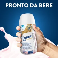 Ensure Plus Advance Supplemento Nutrizionale Ipercalorico E Iperproteico Gusto Fragola 4x220ml