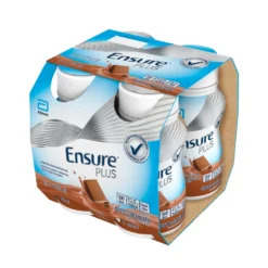 Ensure Plus Supplemento Nutrizionale Ipercalorico Con Proteine E Privo Di Fibre Gusto Cioccolato 4x200ml