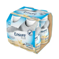 Ensure Plus Vaniglia Supplemento Nutrizionale Ipercalorico Con Proteine E Privo Di Fibre 4x200ml