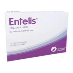 Entelis Integratore Fermenti Lattici 15 Capsule