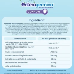 Enterogermina Gonfiore Probiotici Enzimi Digestivi Fermenti Lattici Adulti Contro Gonfiore Addominale 10 Bustine