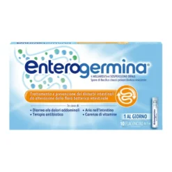 Enterogermina 4 Miliardi Fermenti Lattici Probiotici Per Disturbi Intestinali 10 Fiale
