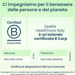 Enterogermina 6 Miliardi Fermenti Lattici Probiotici Per Disturbi Intestinali 2 confezioni da 9 Bustine