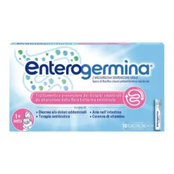 Enterogermina 2 Miliardi Fermenti Lattici Probiotici Per Disturbi Intestinali 10 Fiale