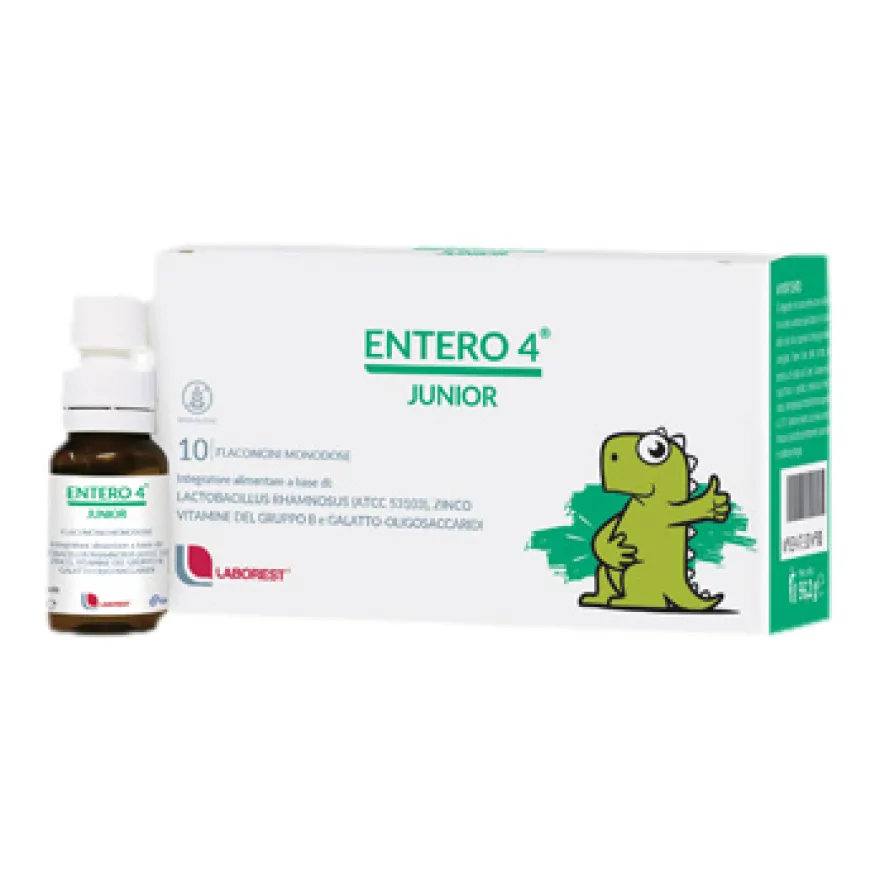 Entero 4 Junior Fermenti Lattici 10 Flaconi