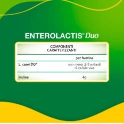 Enterolactis Duo Bustine Integratore Fermenti Lattici E Probiotici 3 confezioni da 20x5g