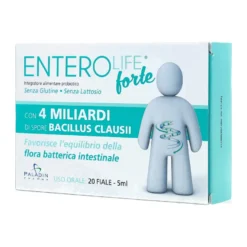 Enterolife 4 Miliardi Integratore Fermenti Lattici 20 Fiale
