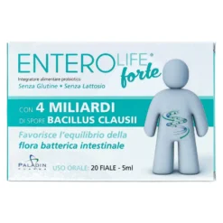 Enterolife 4 Miliardi Integratore Fermenti Lattici 20 Fiale